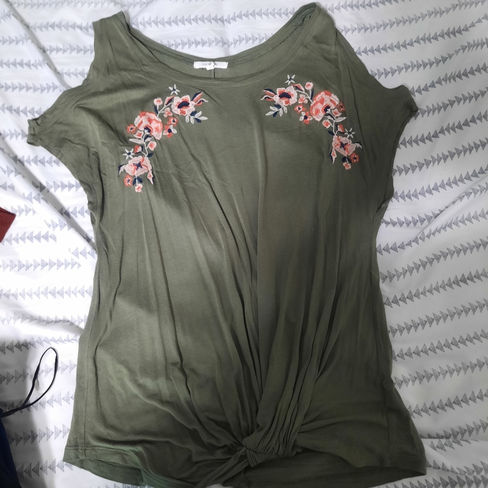 Cold Shoulder Shirt